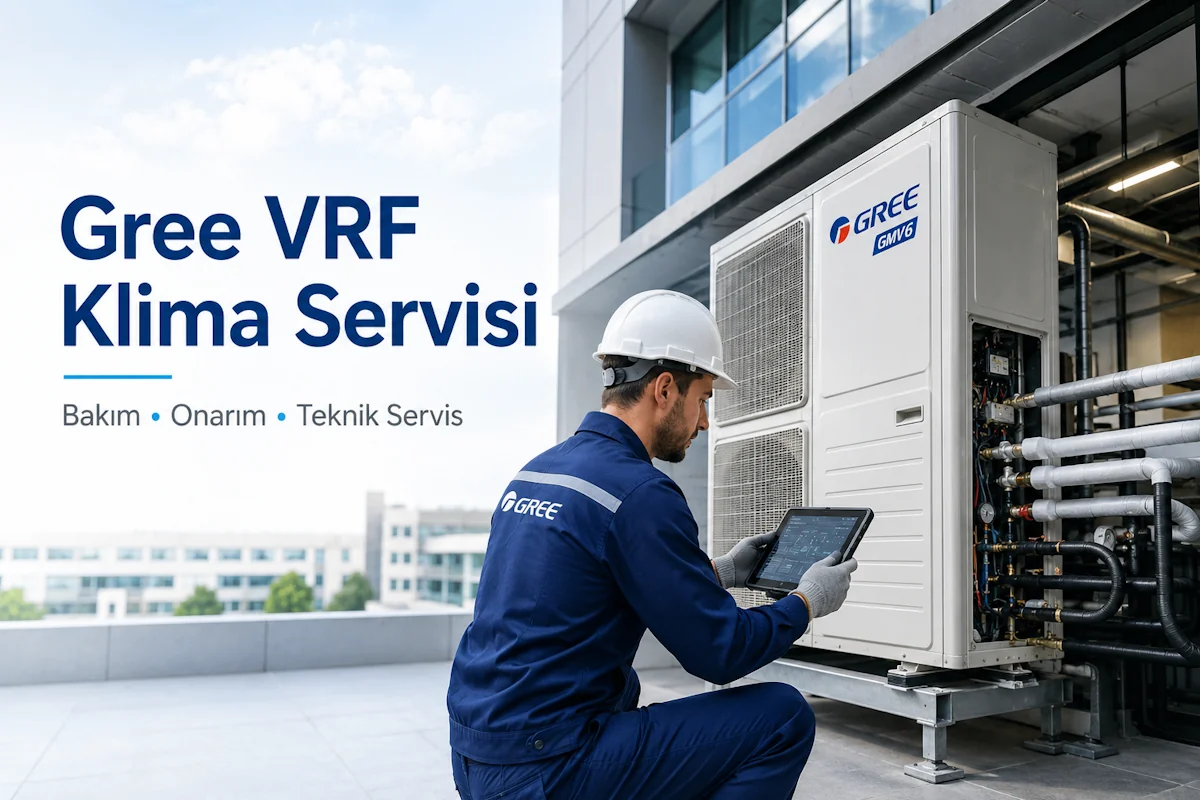 Gree VRF klima bakımı