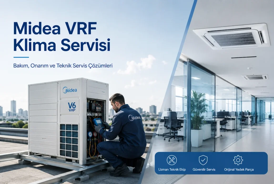 midea vrf klima servisi